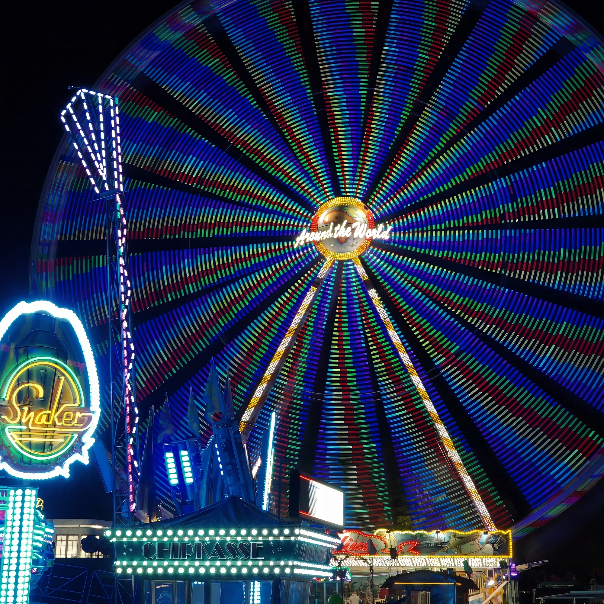 Riesenrad auf der Ibbenbürener Großkirmes