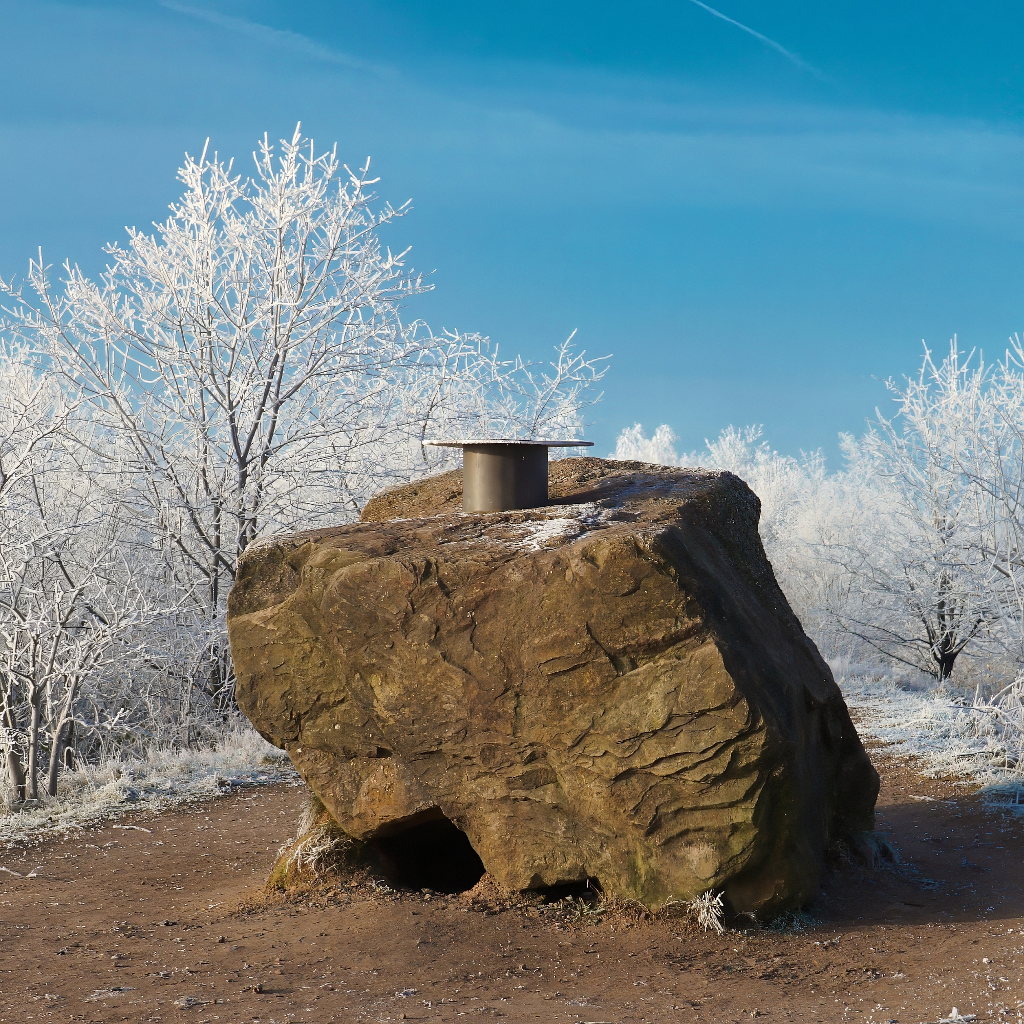 Winter auf der Rudolfshalde auf dem Dickenberg