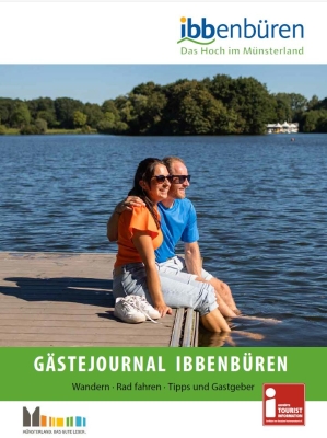 Titelseite vom Gästejournal Ibbenbüren